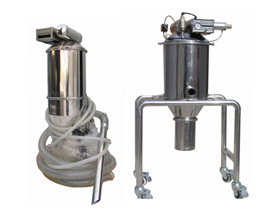 Air drive vacuum feeder